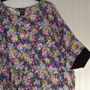 LYS, Floral Top, 3X